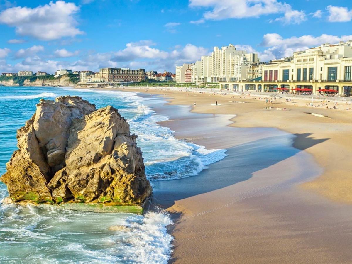 Spacieux Studio A Biarritz, Proche Commerces Et Plage - Fr-1-3-541 Buitenkant foto